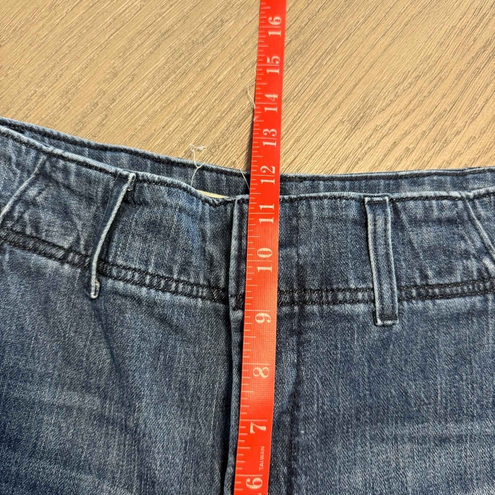 Pilcro Anthropologie Wide Leg Medium Wash Jeans Sz 27 Country Boho Classic - Picture 7 of 12